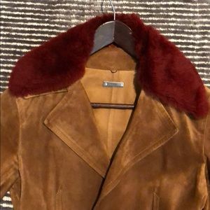 Bally Long Suede Coat - Brand New -Size 40 IT/2 US